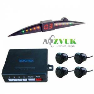 Парктроник AutoKit PS-037 LED-4 серый