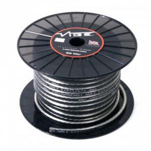  Кабель силовой Vibe FLATLINES 8 GND Black