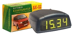Бортовой компьютер Орион БК-02 диз, тах, часы, вольтм, будильник