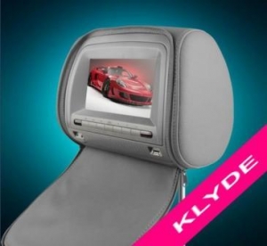 Монитор в подголовник Klyde KL 4711 серый комплект 2шт.