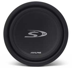 Автосабвуфер Alpine SWS-1043D