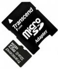 Карта памяти Transcend MicroSDHC 32GB Class 10 + adapter (TS32GUSDHC10)