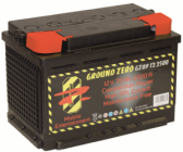 Автомобильный аккумулятор Ground Zero GZBP 12.2500