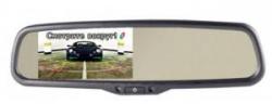 Зеркало заднего вида с монитором Gazer MM705 Nissan, Citroen, Peugeot, Geely