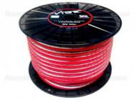 Кабель силовой Vibe FLATLINES 4 GND Red