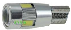 Baxster T10-W5W 6 SMD CAN линза (2шт)