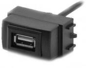 Разъем USB в штатную заглушку Carav 17-006 для а/м NISSAN Almera/Tiida/Teana/Navara