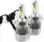 SuperLED HeadLight C6 H4 12-24V COB