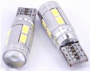 IDiaL 487 T10 10LED 3030 SMD 6000K 12V