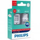 Philips W21W RED Ultinon 12V 11065ULRX2 (2шт)