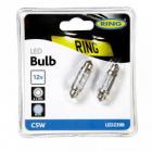 Ring C5W 38мм Blue LED239B (3929) б2