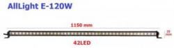 AllLight E-120W однорядная 42chip OSRAM 3535 9-30V