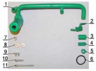 Construct 1756 Peugeot 2008 2013-2016 Модельный безштыревой блокиратор КПП