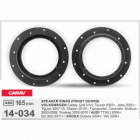 Подиумы для акустики Carav 14-034 VW, Audi, Skoda (Front doors 165mm)