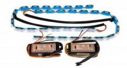 Светодиодная (LED) лента Baxster Running Crystall Желтый-Белый 16 сегментов v4