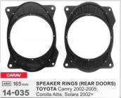 Подіуми для акустики Carav 14-035 Toyota Camry, Corolla Altis, Solara