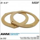 Подіуми для акустики AWM H-717 для автомобілів Ford C-Max, Focus, Fiesta, Kuga
