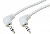 Кабель AUX AWM 110-09 Jack 3.5mm 1,5 м белый