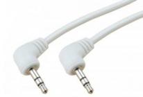 Кабель AUX AWM 110-10 Jack 3.5mm 0,5 м белый