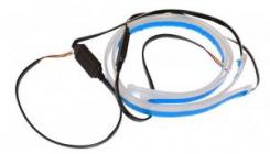 Светодиодная (LED) лента гибкая Baxster белая-желтая бегущая 60см v2