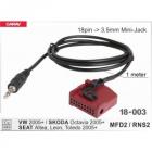 AUX кабель адаптер Carav 18-003 Volkswagen, Skoda