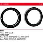 Подіуми для акустики ACV 271320-22 для автомобілів Seat Arosa, Volkswagen Polo, Lupo, New Beetle