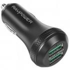 Зарядний пристрій RavPower RP-VC007 Dual USB 3.0 36W Qualcomm Quick Charger