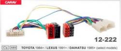 Перехідник для магнітол Carav 12-222 Toyota, Daihatsu, Lexus