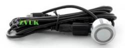 Датчик парковочных систем Baxster 20 мм Серебро