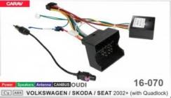 Перехідник для магнітол 9, 10.1 Carav 16-070 Volkswagen, Audi, Skoda, Seat