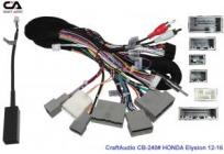 Комплект дротів для магнітол 16PIN CraftAudio CB-240 Honda Elysion 12-16