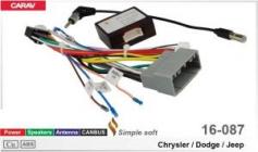 Перехідник для магнітол 9, 10.1 Carav 16-087 Chrysler, Dodge, Jeep