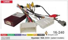 Перехідник для магнітол 9, 10.1 Carav 16-240 Hyundai, KIA