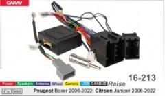Перехідник для магнітол 9, 10.1 Carav 16-213 Citroen Jumper, Peugeot Boxer