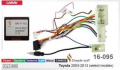 Перехідник для магнітол 9, 10.1 Toyota Carav 16-095