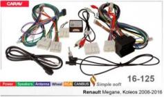 Перехідник для магнітол 9, 10.1 Renault Megane, Koleos Carav 16-125