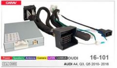 Перехідник для магнітол 9, 10.1 Carav 16-101 Audi A4, Q3, Q5