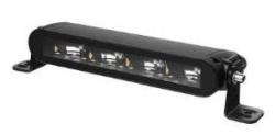 Starlight SL-2006W-9 дальний свет WHITE + DRL 30W 2200Lm 12/24V (23см)