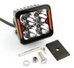 StarLight SL-W0120S квадратная, дальний свет WHITE + DRL 20W 2400Lm 5700K 12/24V