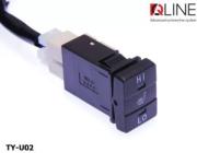 Кнопка подогрева сидений QLine Fiber TY-U02