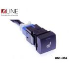 Кнопка подогрева сидений QLine Fiber UNI-U04