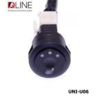 Кнопка подогрева сидений QLine Fiber UNI-U06