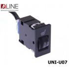 Кнопка подогрева сидений QLine Fiber UNI-U07