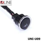 Кнопка подогрева сидений QLine Fiber UNI-U09 (на 2 сидения)