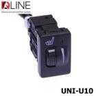 Кнопка подогрева сидений QLine Fiber UNI-U10