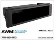 Универсальный карман 1 DIN AWM 781-00-160