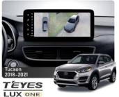 Teyes LUX ONE 6+128 Gb 360 Hyundai Tucson (1 Din) 2018-2021 12.3