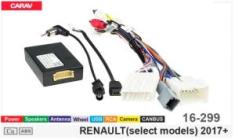 Перехідник для магнітол 9, 10.1 Renault Clio, Duster, Kiger Carav 16-299