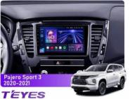 Teyes CC3L 4+64 Gb Mitsubishi Pajero Sport 3 2020-2021 9