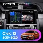 Teyes CC3 2K 4+32 Gb Honda Civic 10 FC FK 2015-2020 9